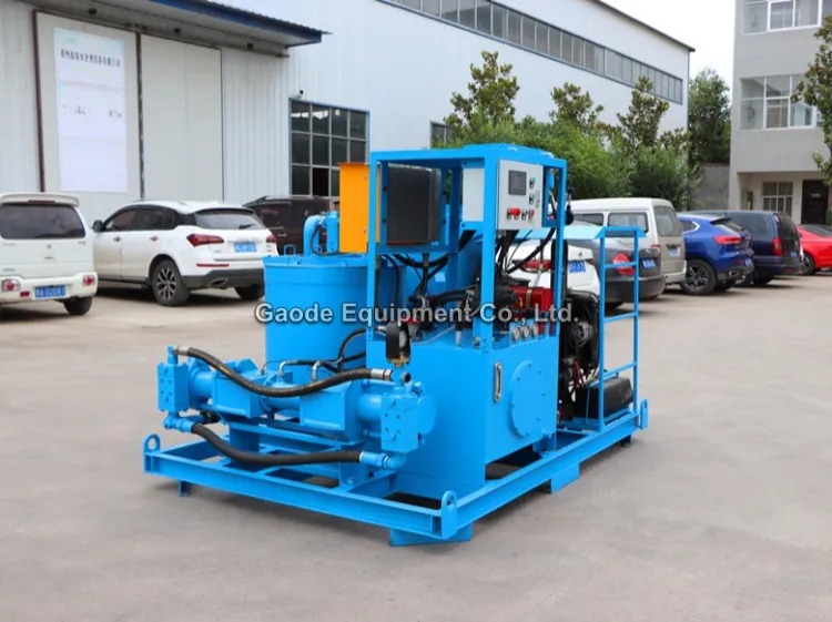 Gaodetec GGP250/350/100DPI-D High Pressure Diesel Colloidal Injection Grout Plant